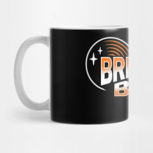 BREAKBEAT  - Retro Vinyl (Orange) Mug